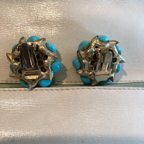 Jewelry Vintage Turquoise Clip On Earrings Poshmark
